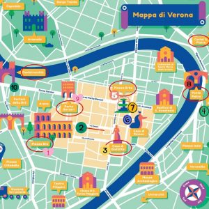 LA MAPPA DELL'ITINERARIO