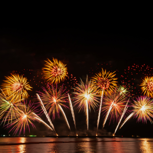 Fuochi d'artificio-Ferragosto a Verona